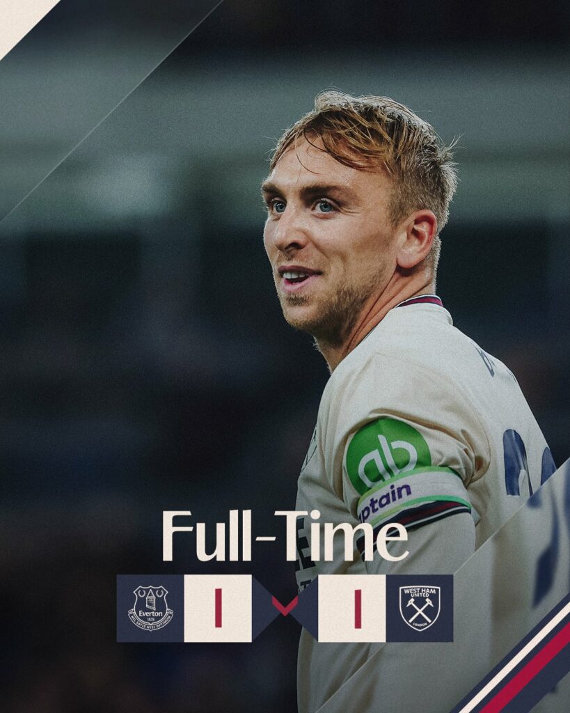 Everton – West Ham 1-1